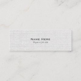 Klassieke professionele grijze mini-Visitekaartjes Mini Visitekaartje