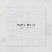 Klassieke professionele grijze Visitekaartjes (Voorkant)