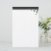 Klassieke professionele schrijfkunst briefpapier (Staand voorkant)