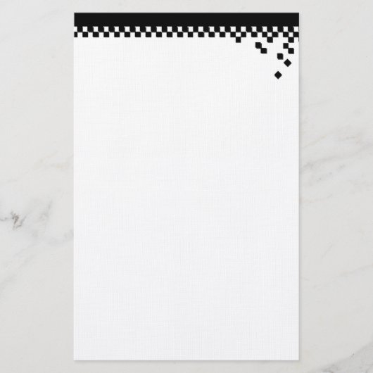 Klassieke professionele schrijfkunst briefpapier (Voorkant)