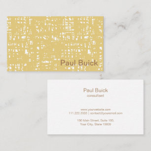 Klassieke professionele Sepia Patroon Visitekaartje