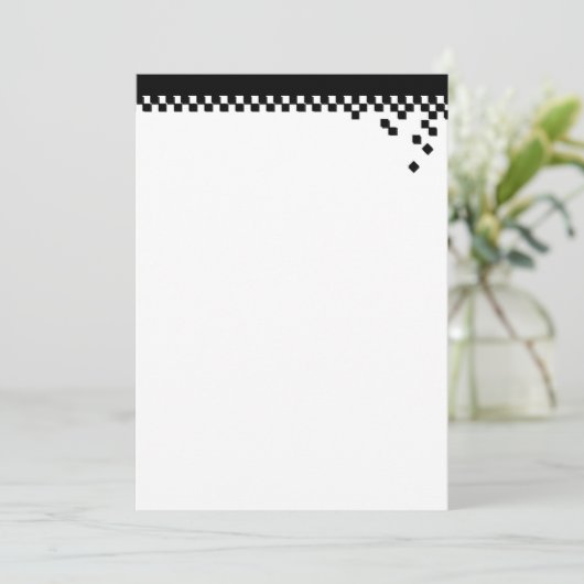 Klassieke professionele uitnodiging (Staand voorkant)