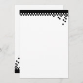 Klassieke professionele uitnodiging (Voorkant / Achterkant)