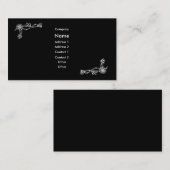 Klassieke profielkaart visitekaartje (Voorkant / Achterkant)