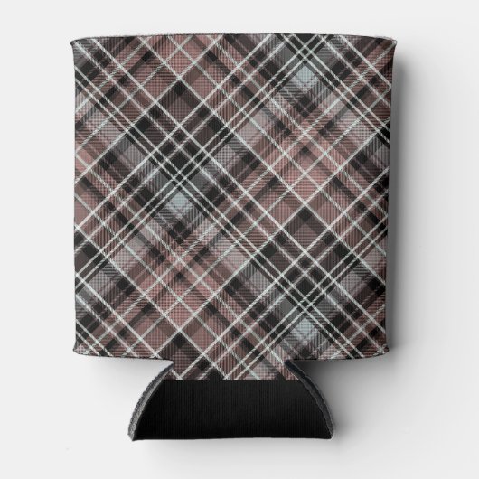 Klassieke Pset Tartan Blikjeskoeler (Voorkant)