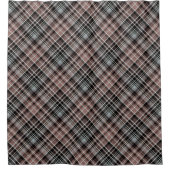 Klassieke Pset Tartan Douchegordijn (Voorkant)