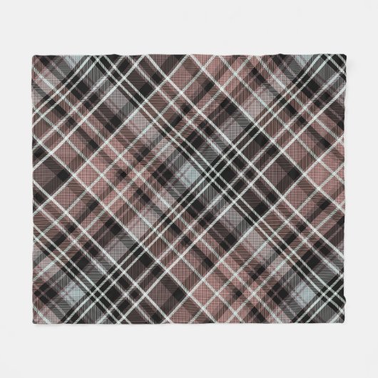 Klassieke Pset Tartan Fleece Deken (Voorkant (Horizontaal))