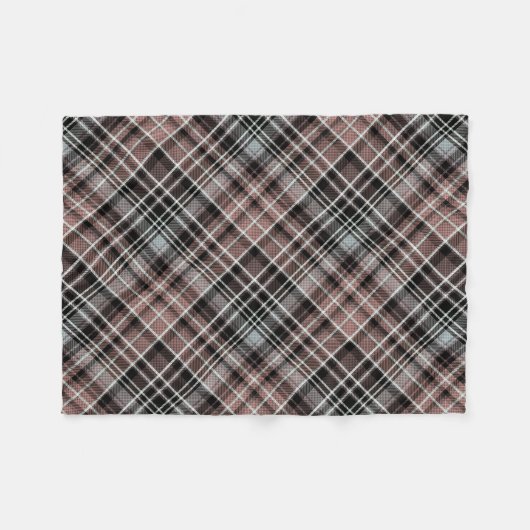 Klassieke Pset Tartan Fleece Deken (Voorkant (Horizontaal))