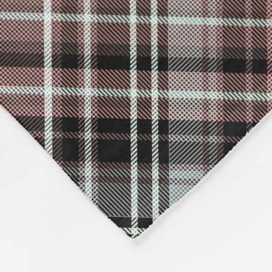 Klassieke Pset Tartan Fleece Deken (Hoek)