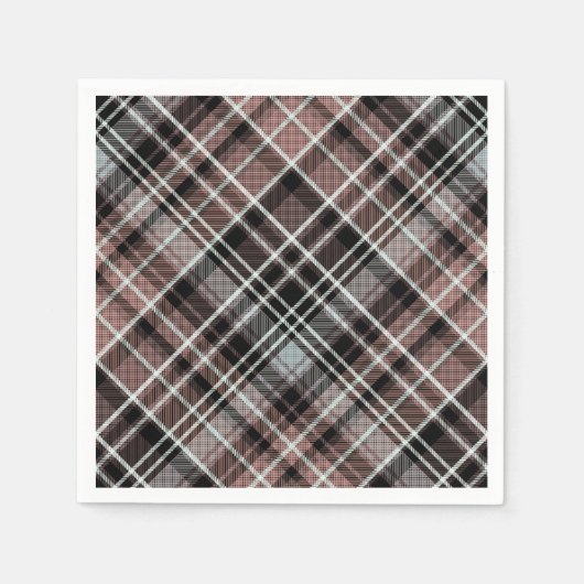Klassieke Pset Tartan Servet (Voorkant)