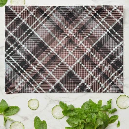 Klassieke Pset Tartan Theedoek (Gevouwen)