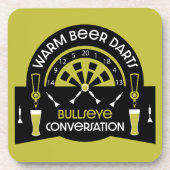 Klassieke pub darts bier onderzetter (Voorkant)