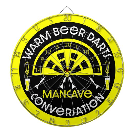 Klassieke pub darts dartbord (Voorkant)