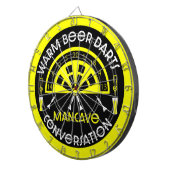 Klassieke pub darts dartbord (Voorkant Rechts)