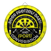 Klassieke pub darts dartbord (Voorkant)