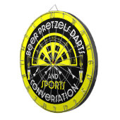 Klassieke pub darts dartbord (Voorkant Rechts)