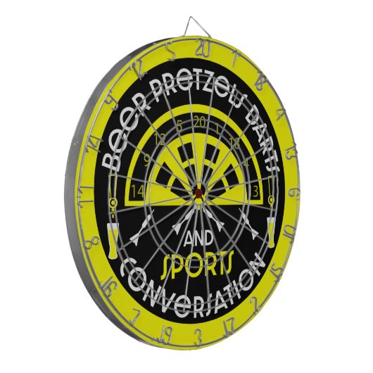 Klassieke pub darts dartbord (Voorkant Links)