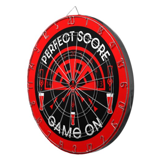 Klassieke pub darts dartbord (Voorkant Rechts)