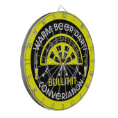 Klassieke pub darts dartbord (Voorkant Links)