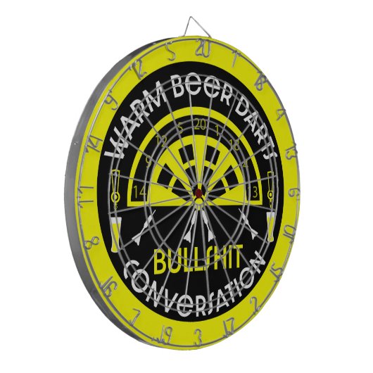Klassieke pub darts dartbord (Voorkant Links)