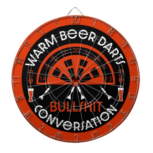 Klassieke pub darts dartbord (Voorkant)