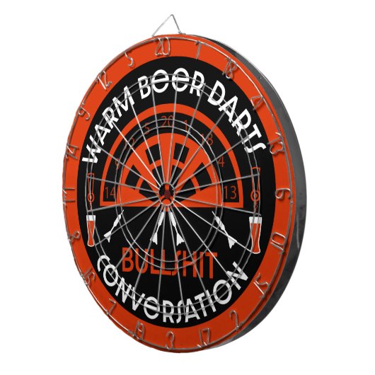 Klassieke pub darts dartbord (Voorkant Rechts)