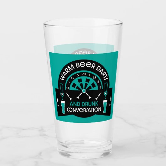 Klassieke pub darts glas (Voorkant)
