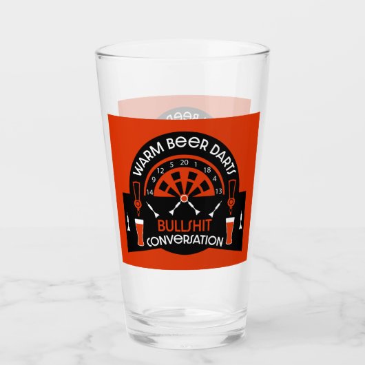 Klassieke pub darts glas (Voorkant)