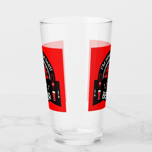 Klassieke pub darts glas (Links)