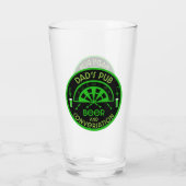 Klassieke pub darts glas (Achterkant)