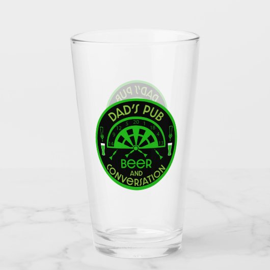 Klassieke pub darts glas (Voorkant)