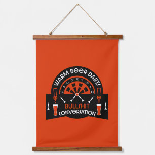 Klassieke pub darts hangend wandkleed