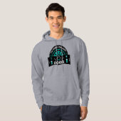 Klassieke pub darts hoodie (Voorkant volledig)