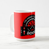 Klassieke pub darts koffiemok (Voorkant links)