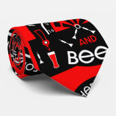 Klassieke pub darts stropdas (Opgerold)