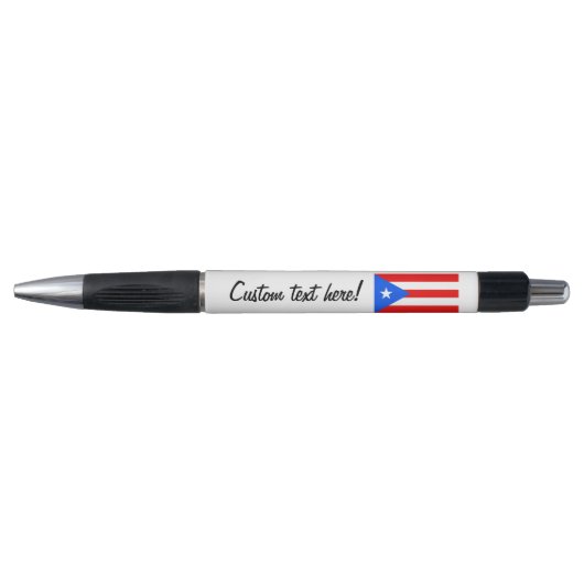 Klassieke Puerto Ricaanse vlag Pen (Voorkant)