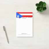 Klassieke Puerto Ricaanse vlag Post-it® Notes (Kantoor)