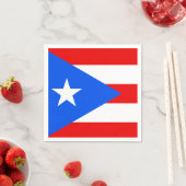 Klassieke Puerto Ricaanse vlag Servetten (Insitu)