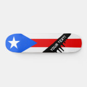 Klassieke Puerto Ricaanse vlag Skateboard (Horizontaal)