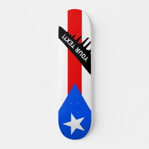 Klassieke Puerto Ricaanse vlag Skateboard