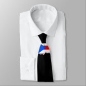 Klassieke Puerto Ricaanse vlag Stropdas (Gebonden)