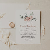 Klassieke puine roze roze roze oranje bridal lionc kaart