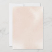 Klassieke puine roze roze roze sinaasappel kaart (Achterkant)