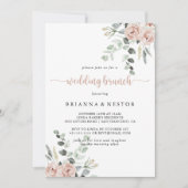 Klassieke puinroze roze roze bruinbruin kaart (Voorkant)