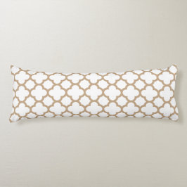 Klassieke Quatrefoil Body Pillow - Ammond Lichaamskussen