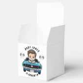 Klassieke Race Auto Baby Jongen Cruisen 'In Douche Bedankdoosjes (Geopend)