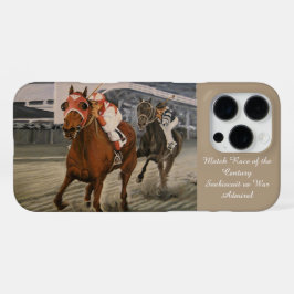 Klassieke Racehorse Verrukt Eigenaren In Wedstrijd iPhone 16 Pro Max Hoesje