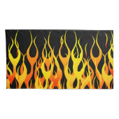 Klassieke racevlammen in brand kussensloop (Achterkant-Rechts)