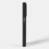 Klassieke racevoetstrepen in koolstofvezelstijl Case-Mate iPhone case (Achterkant / Rechts)