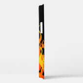 Klassieke Racing Flames op Zwart Case-Mate iPhone Case (Achterkant / Rechts)